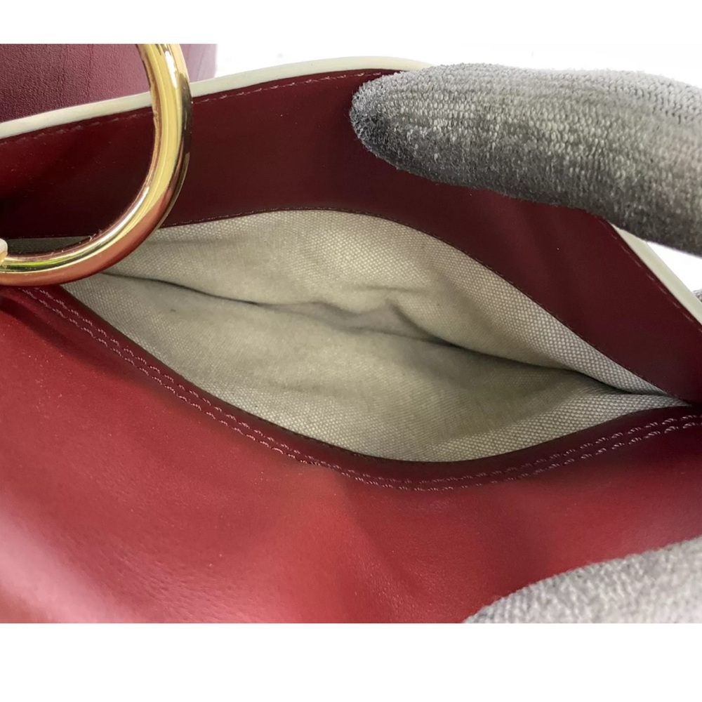NWT Diane von Furstenberg Leather Saddle Bag - Picture 11 of 12